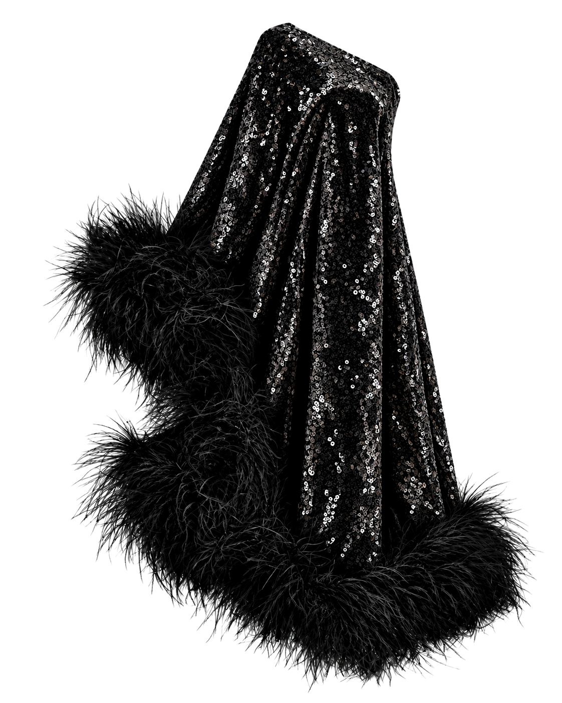 Star Black Sequin