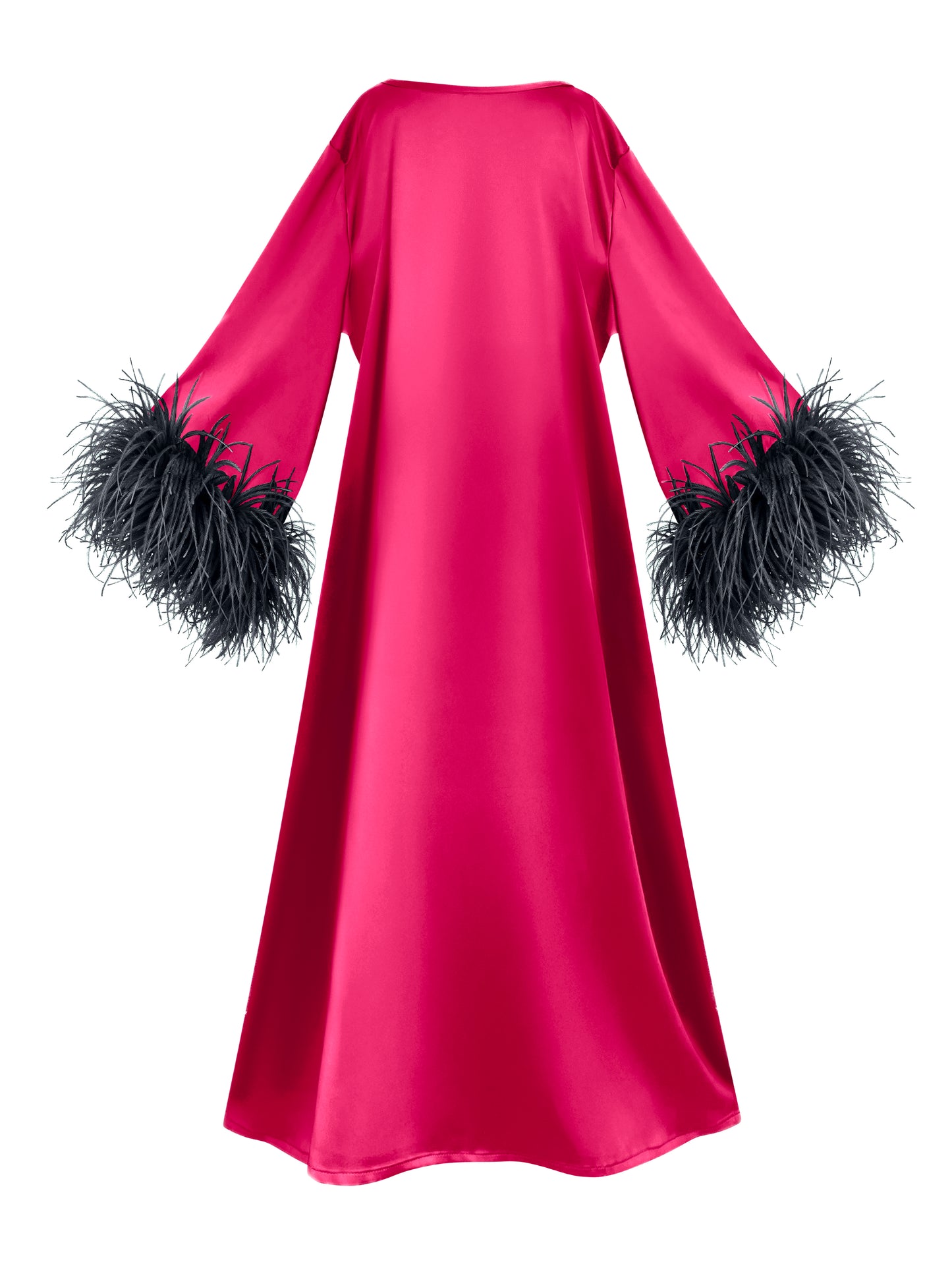 Pink and Black Island Dress