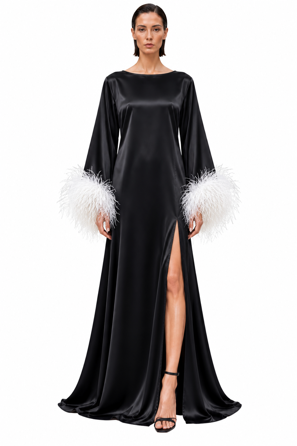 Black and White Island Dress