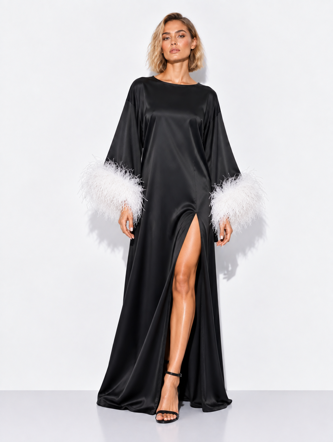 Black and White Island Dress