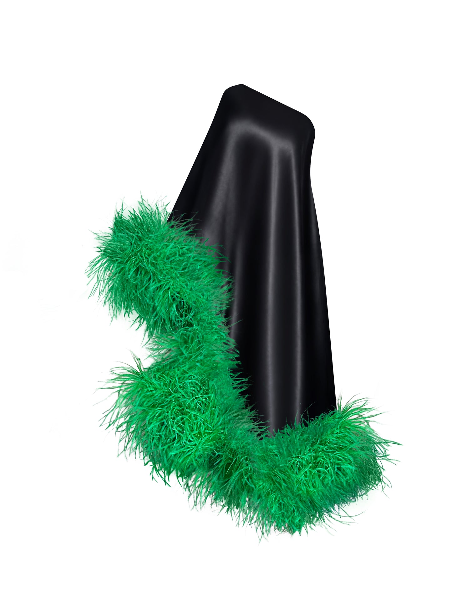 Star Black and Green Dress