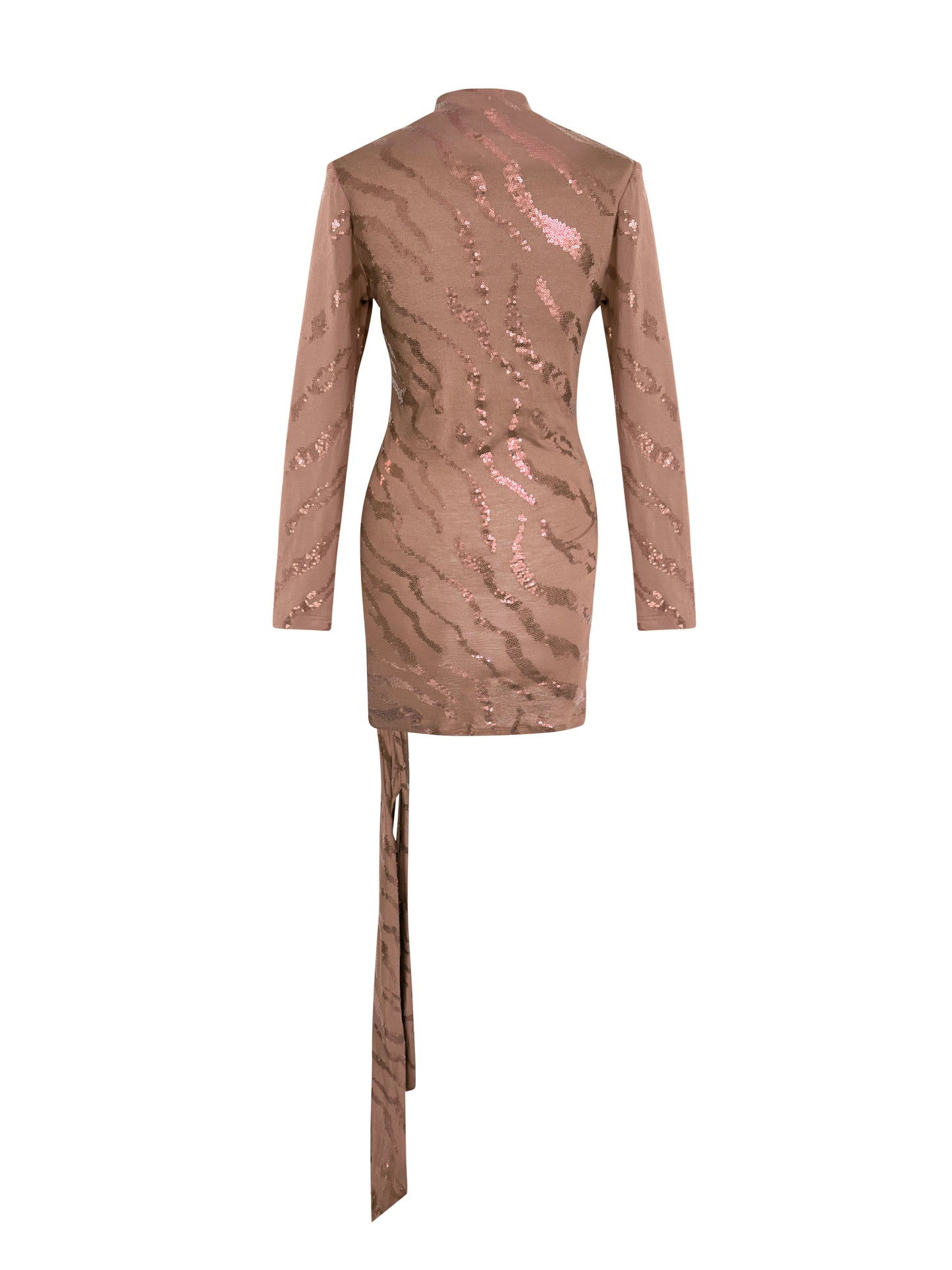 Mini Gold Seduction Evening Party Bodycon Dress