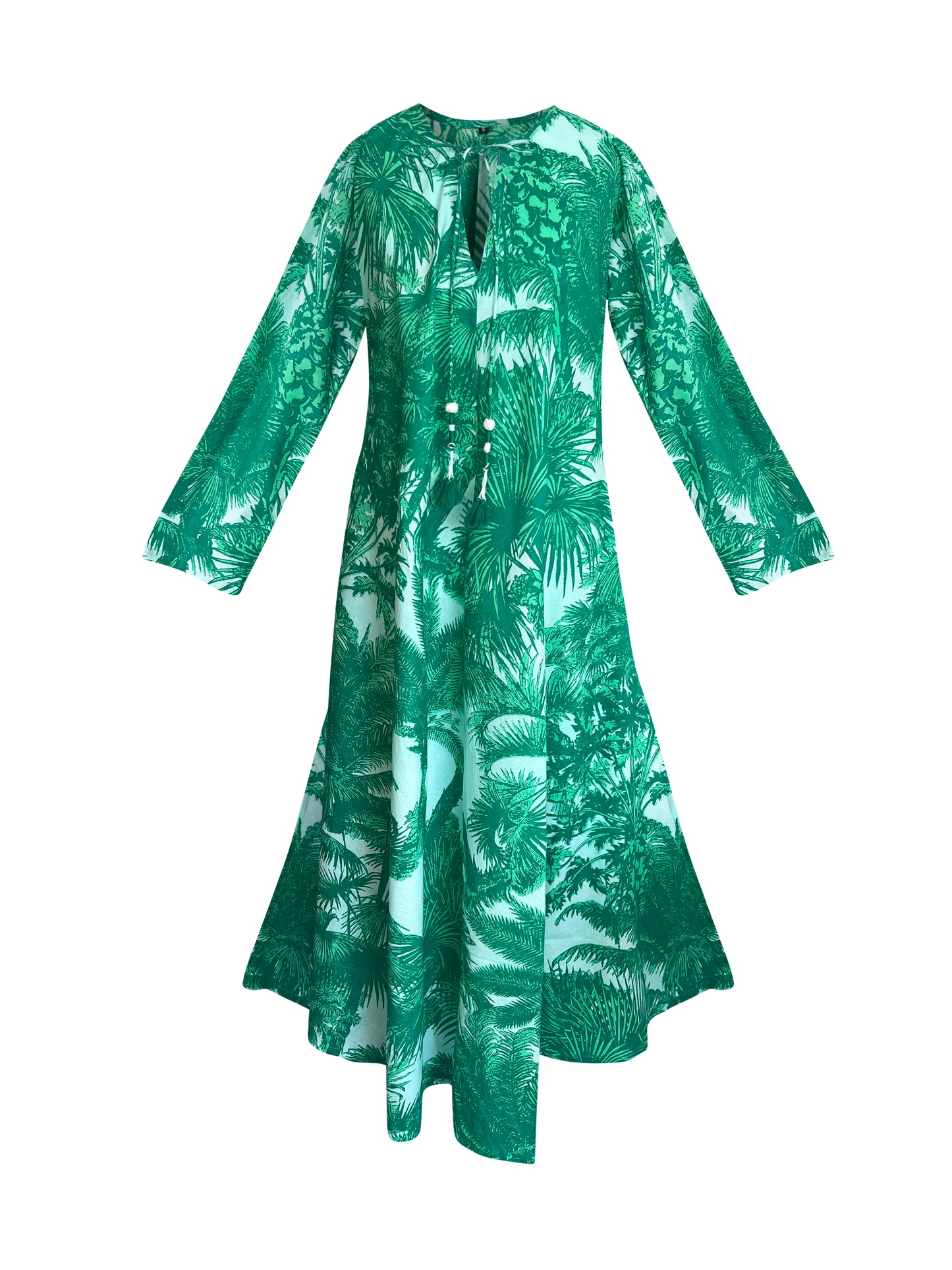 Summer Beach Vacation Holiday Green Kaftan