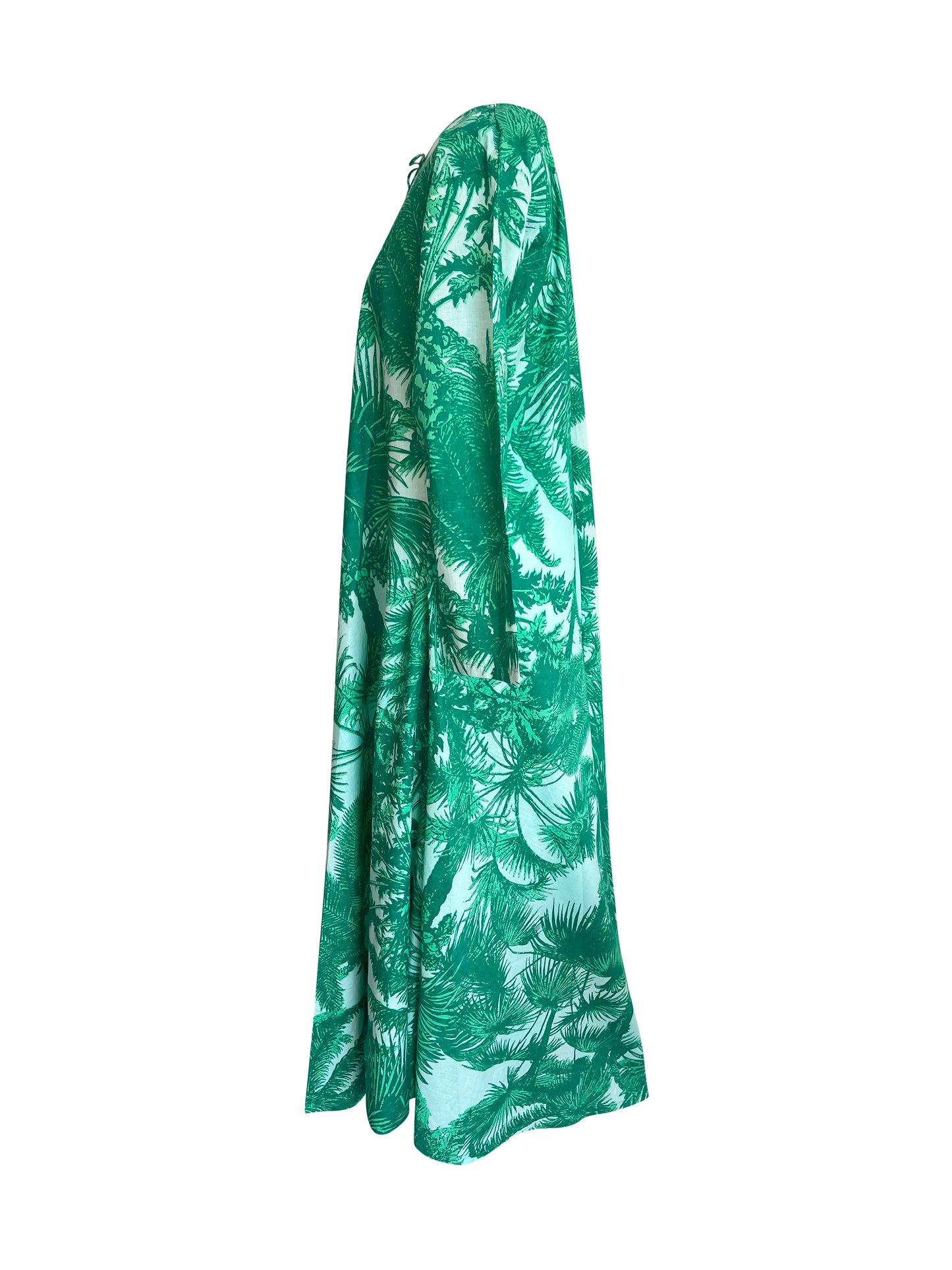 Summer Beach Vacation Holiday Green Kaftan