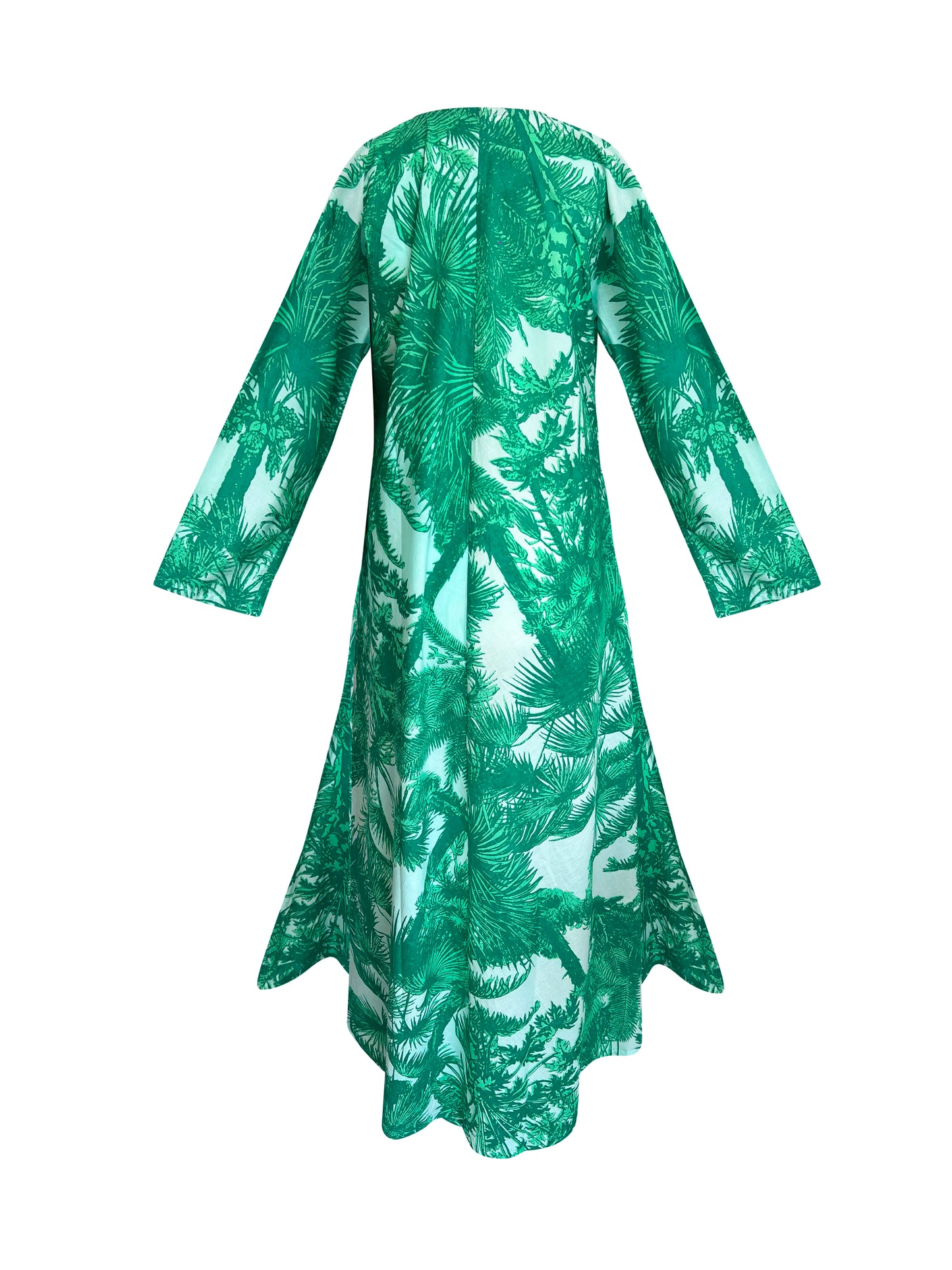Summer Beach Vacation Holiday Green Kaftan