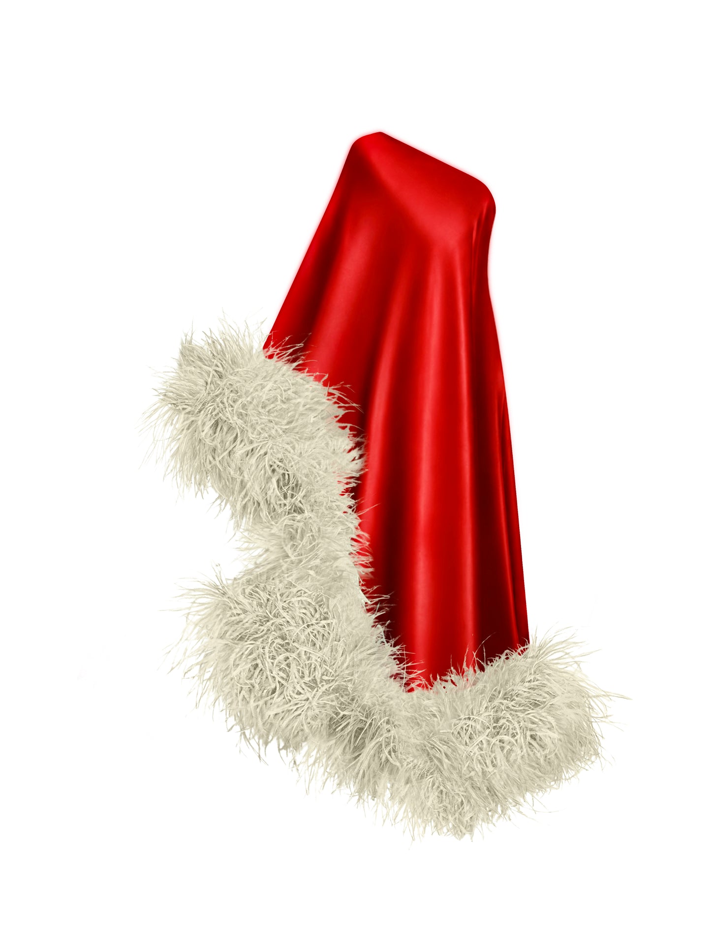 Star Red and Ivory Dress
