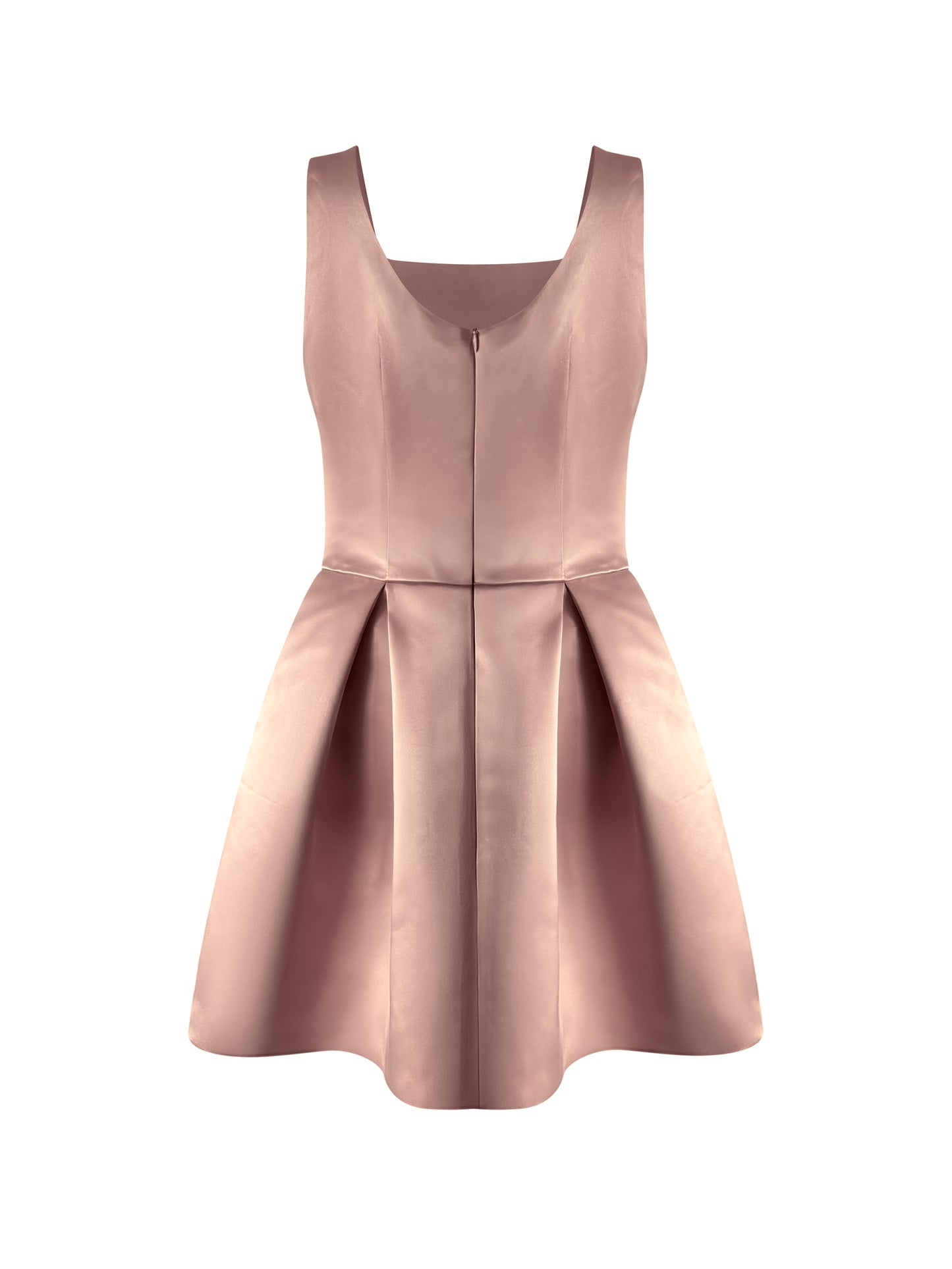 Princess Square Nude Dress