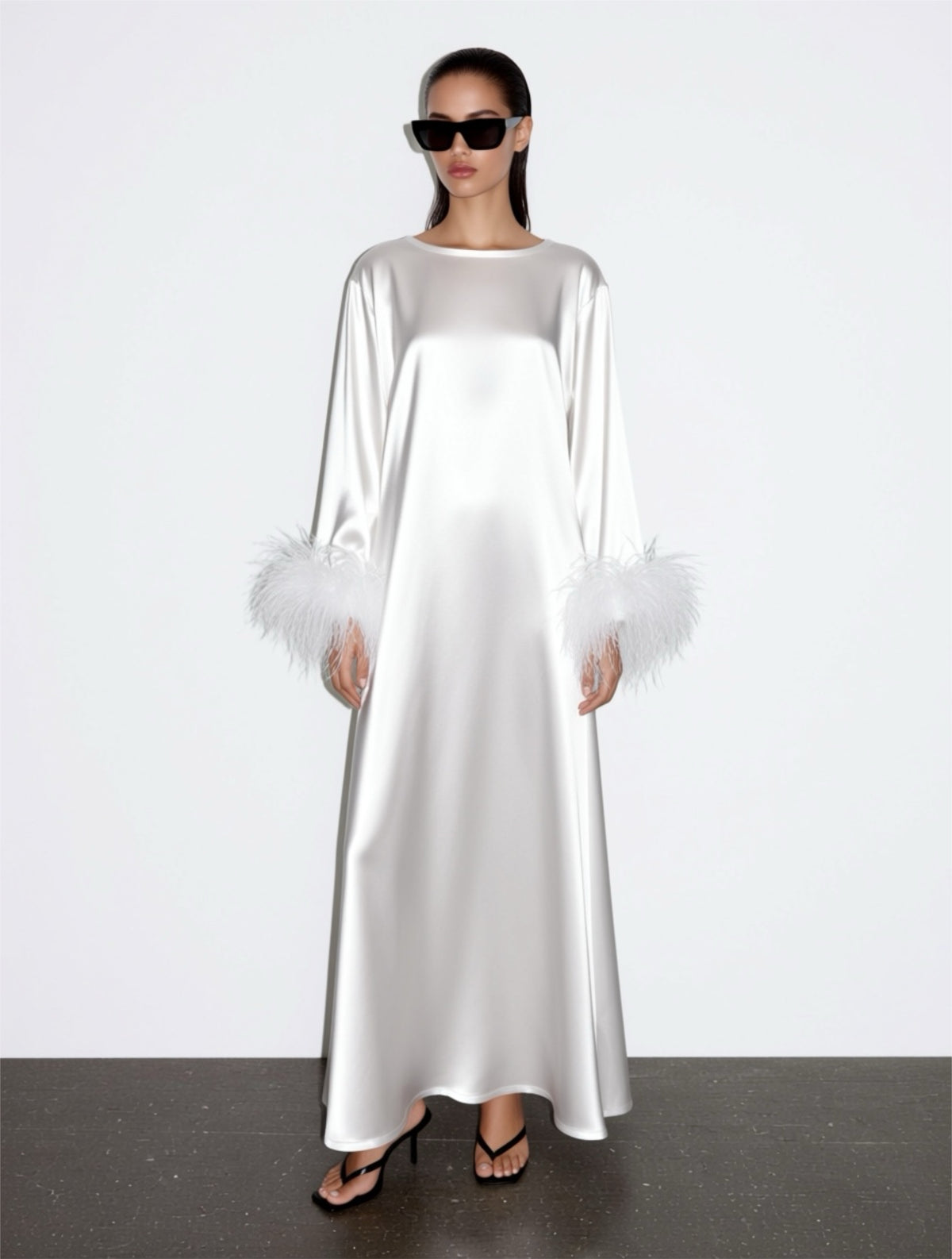 White Orchid Dress