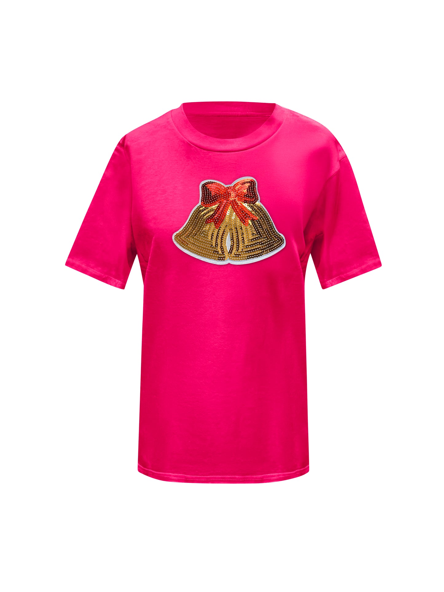 Christmas Jingle Bell Sequin T-Shirt