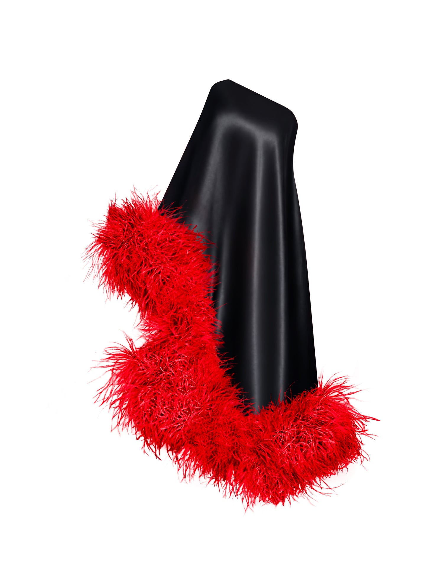 Star Black and Red Dress