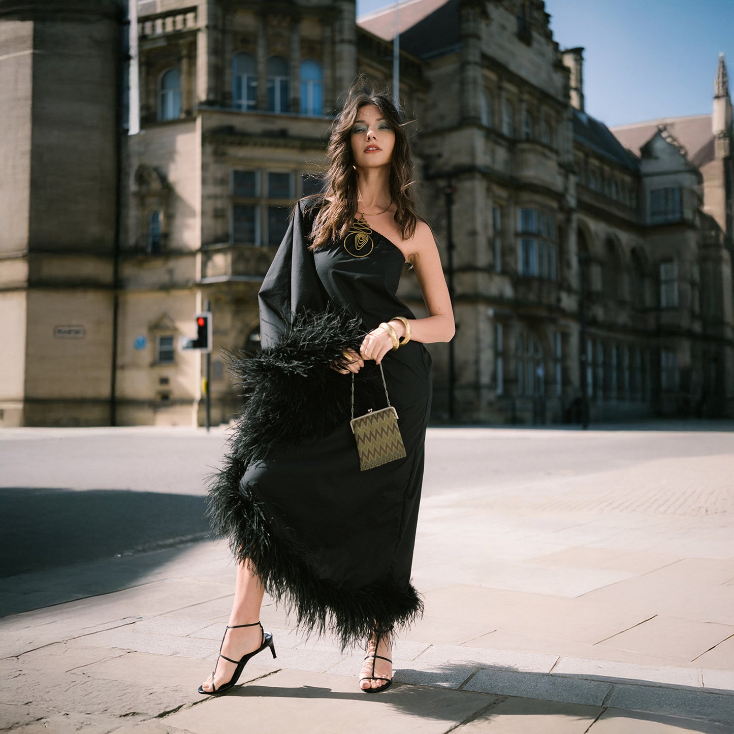 Star Black Dress