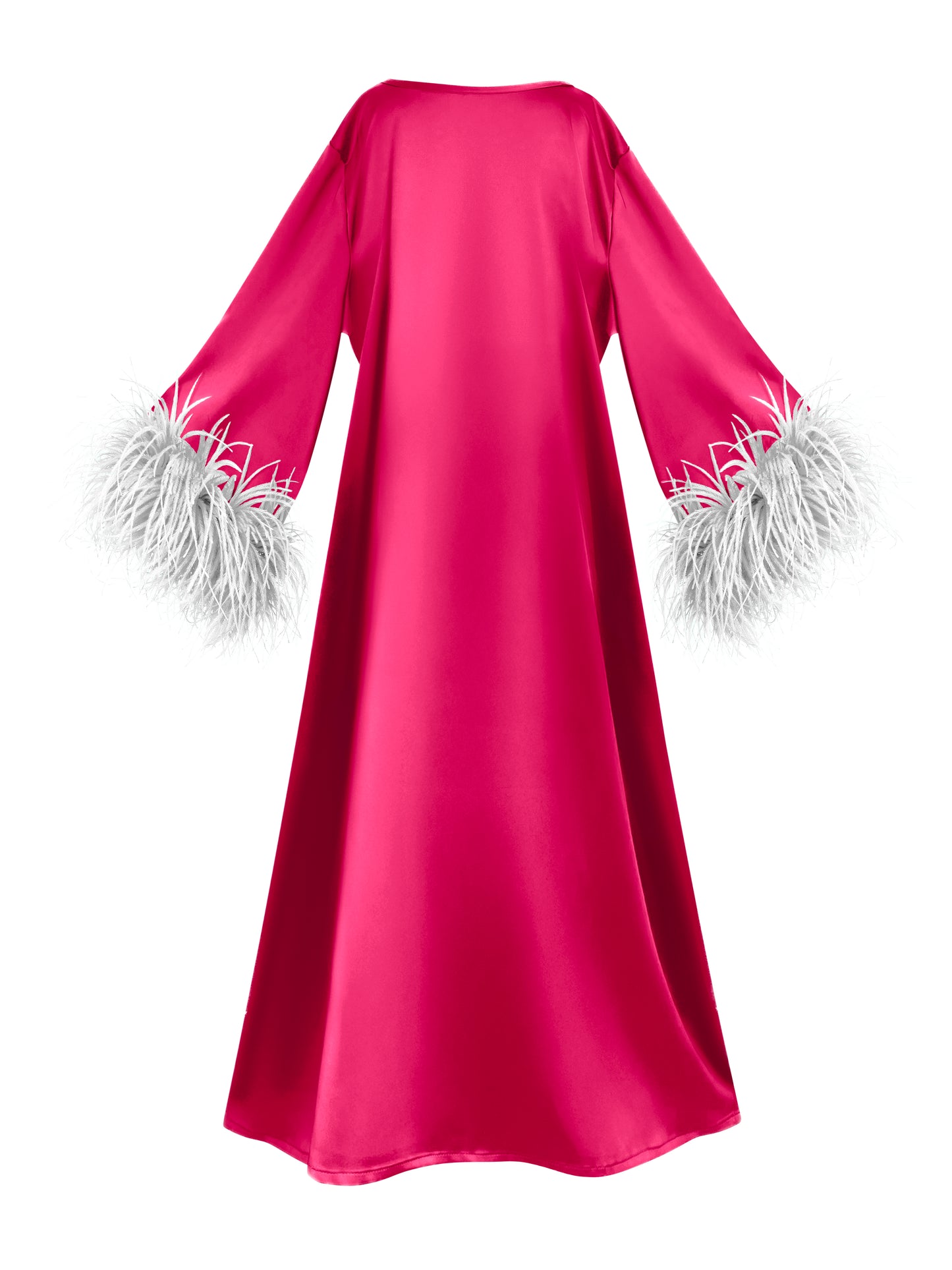 Pink and White Island Dress