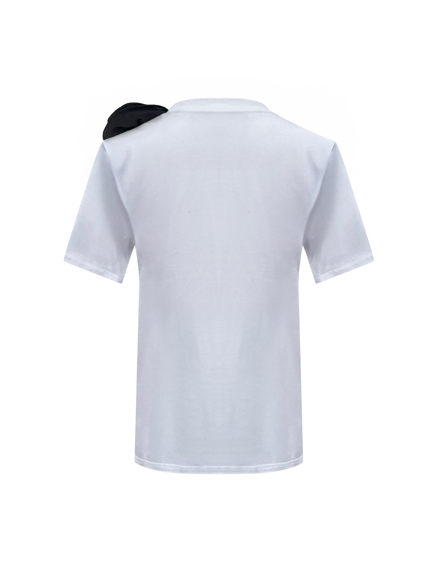 Black Rose Summer Cotton T-Shirt
