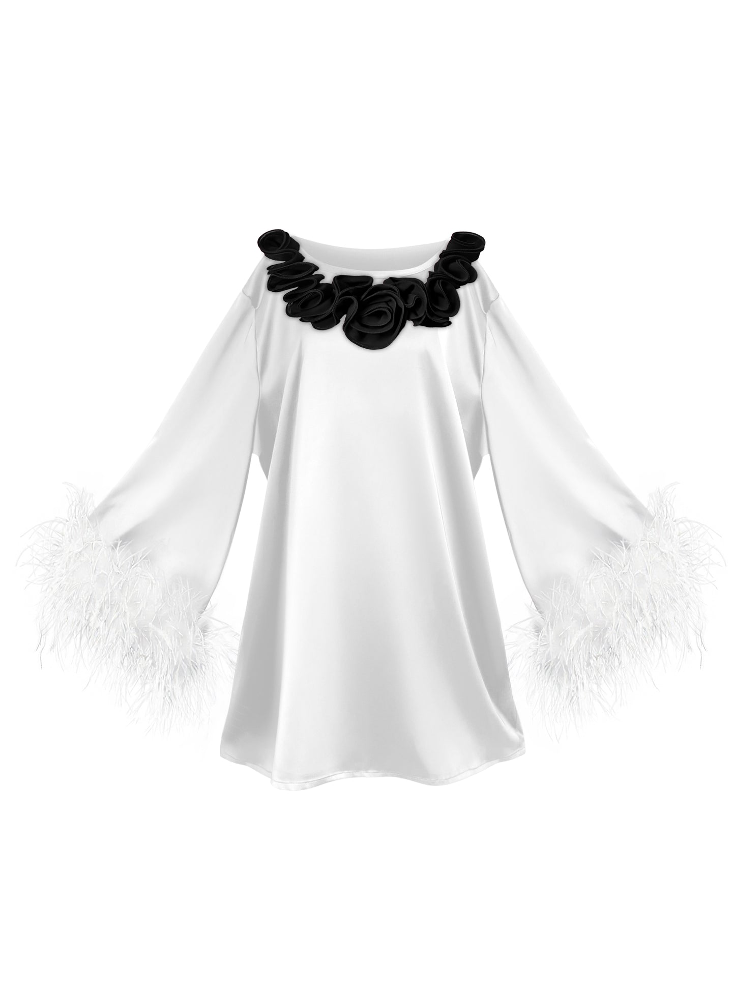 Mini Dahlia White/Black
