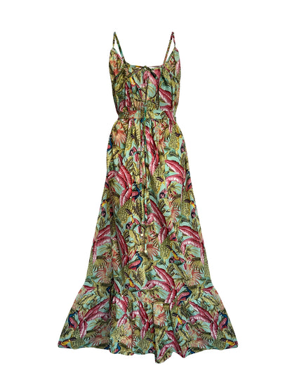 Amazonia Tropical Cotton Dress