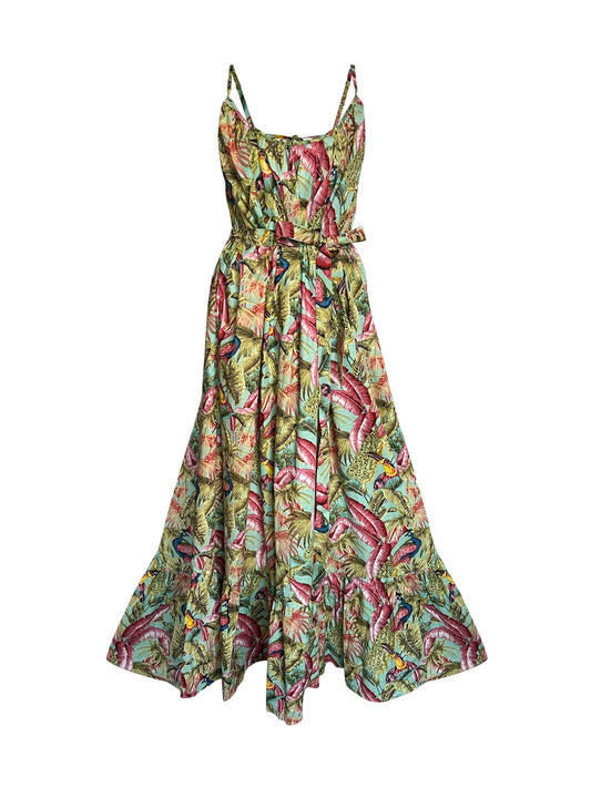 Amazonia Tropical Cotton Dress