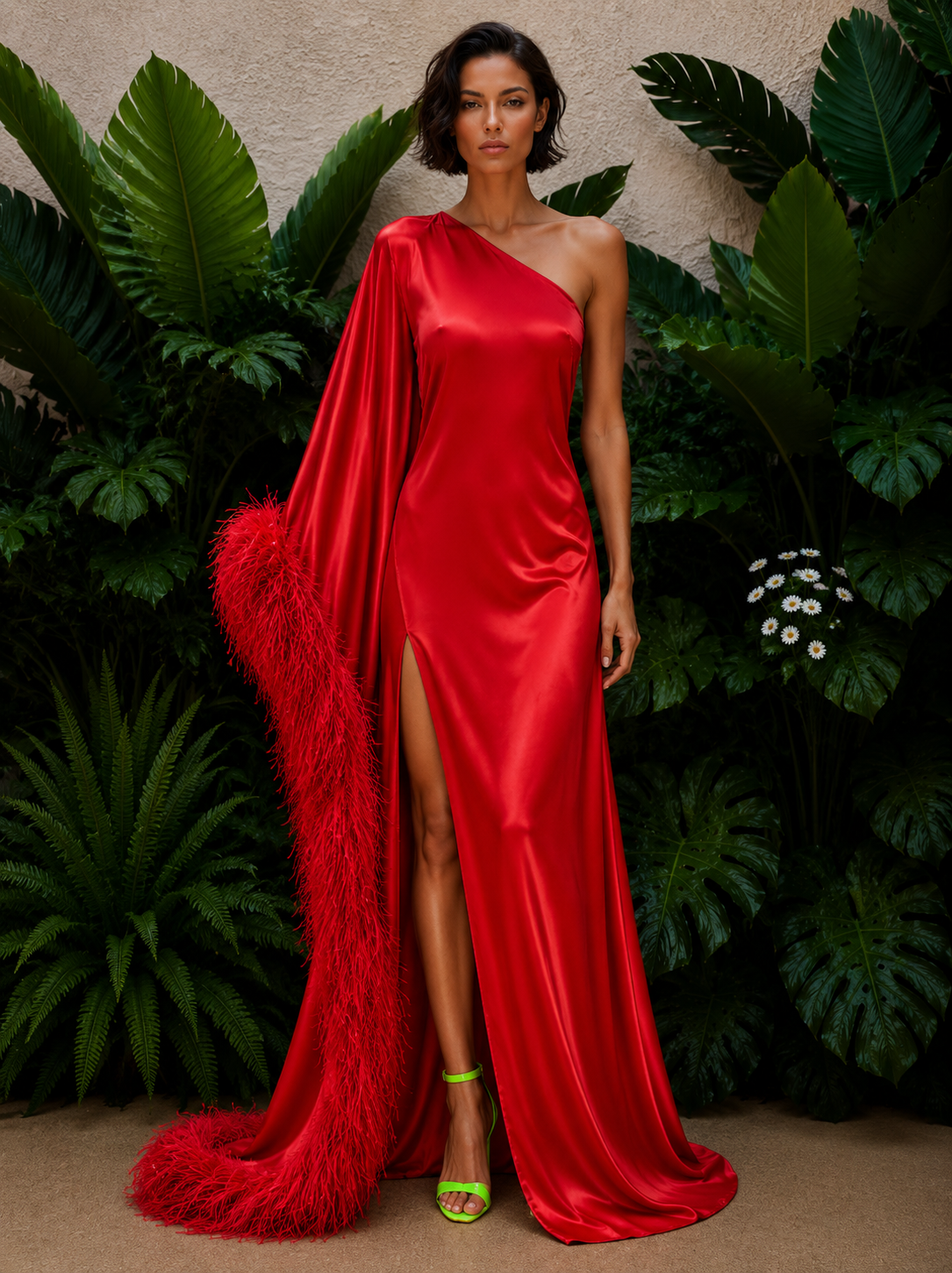 Athena Red Dress