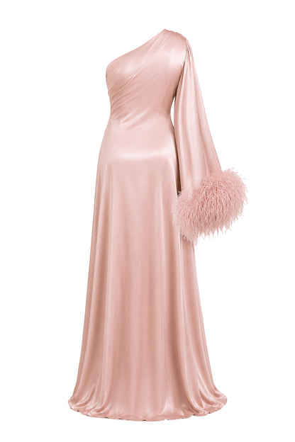 Diana Dusky Pink Dress