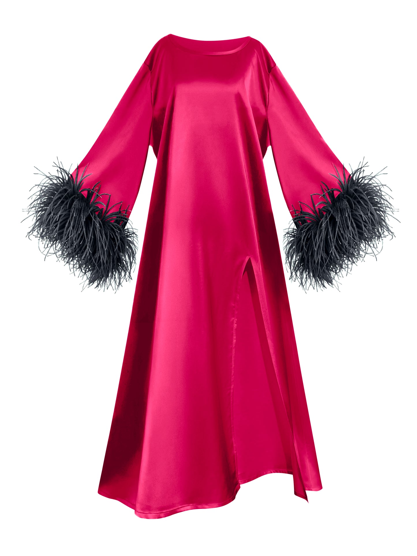 Pink and Black Island Dress