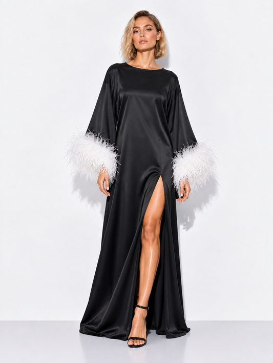 Black and White Island Dress