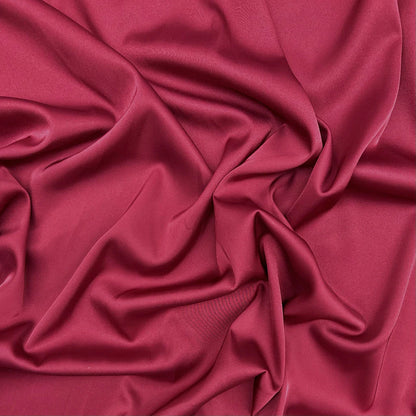 Burgundy Wrap Tulip Dress