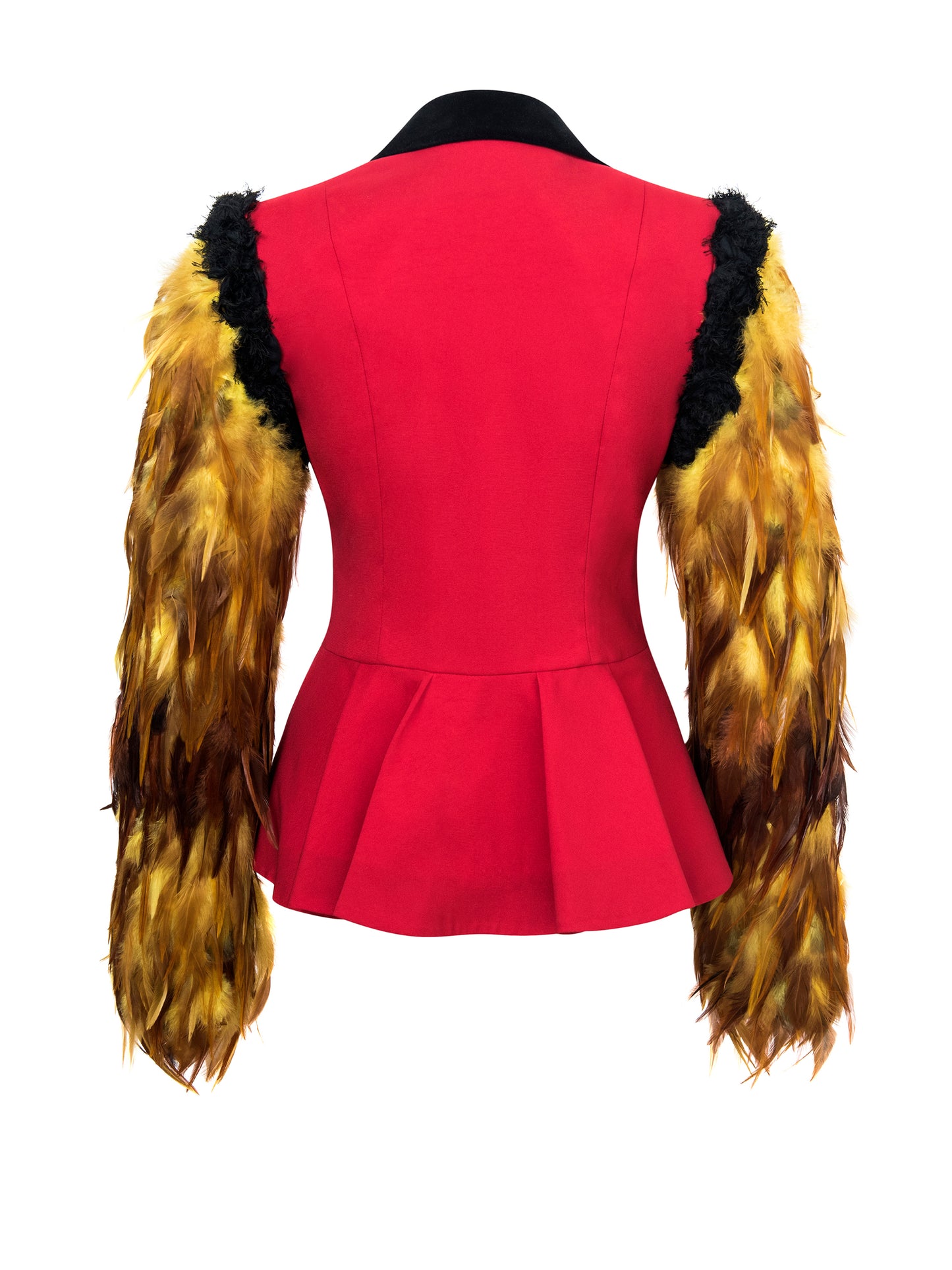 Bond Feather Red Jacket