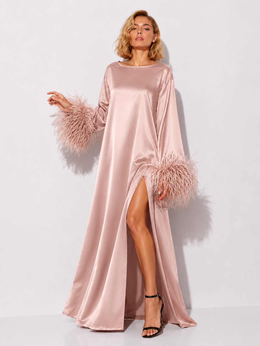 Dusky Pink Island Dress