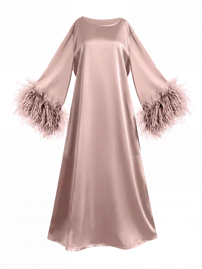 Jess Maxi Dusky Pink Dress