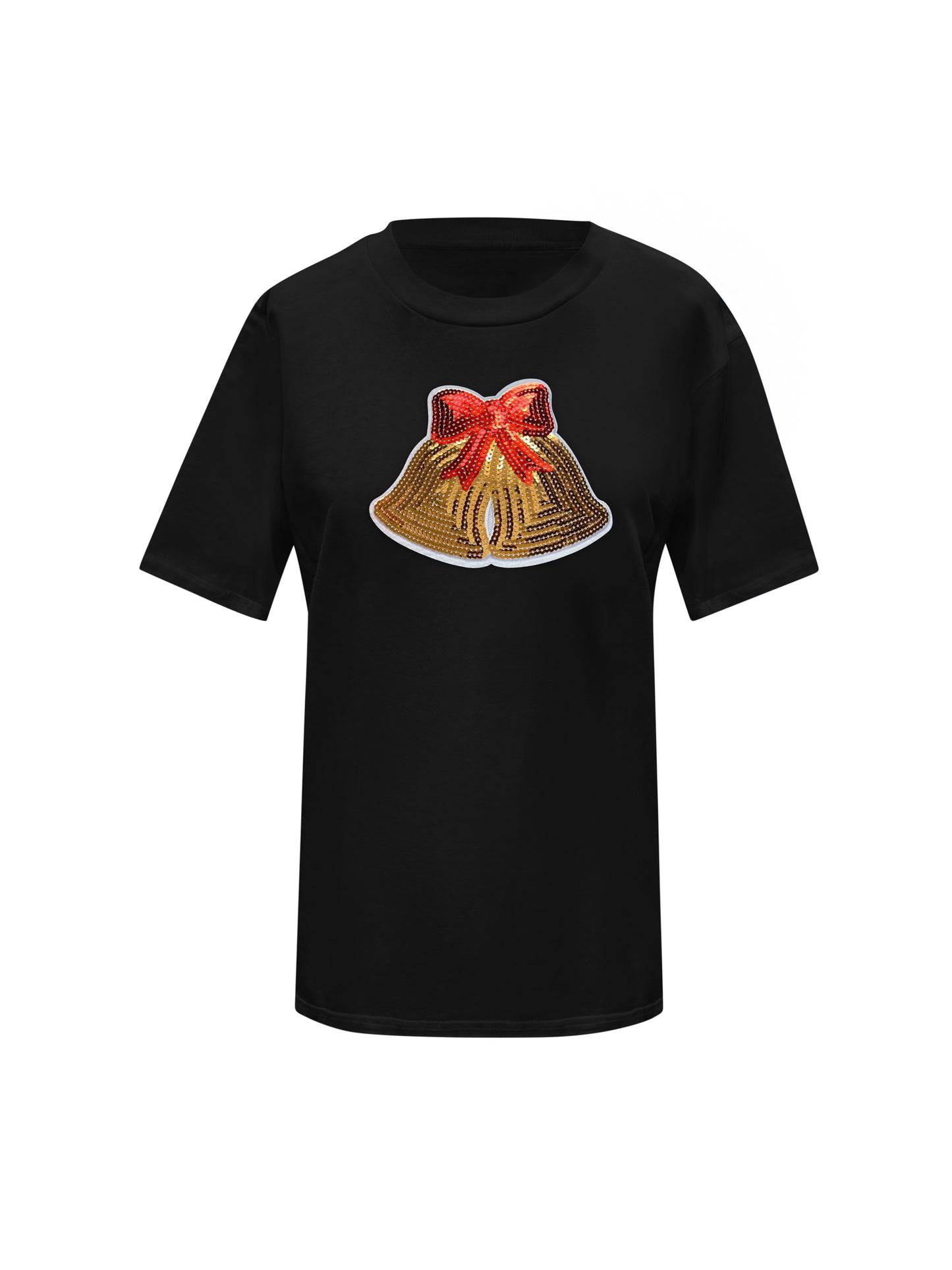 Christmas Jingle Bell Sequin T-Shirt