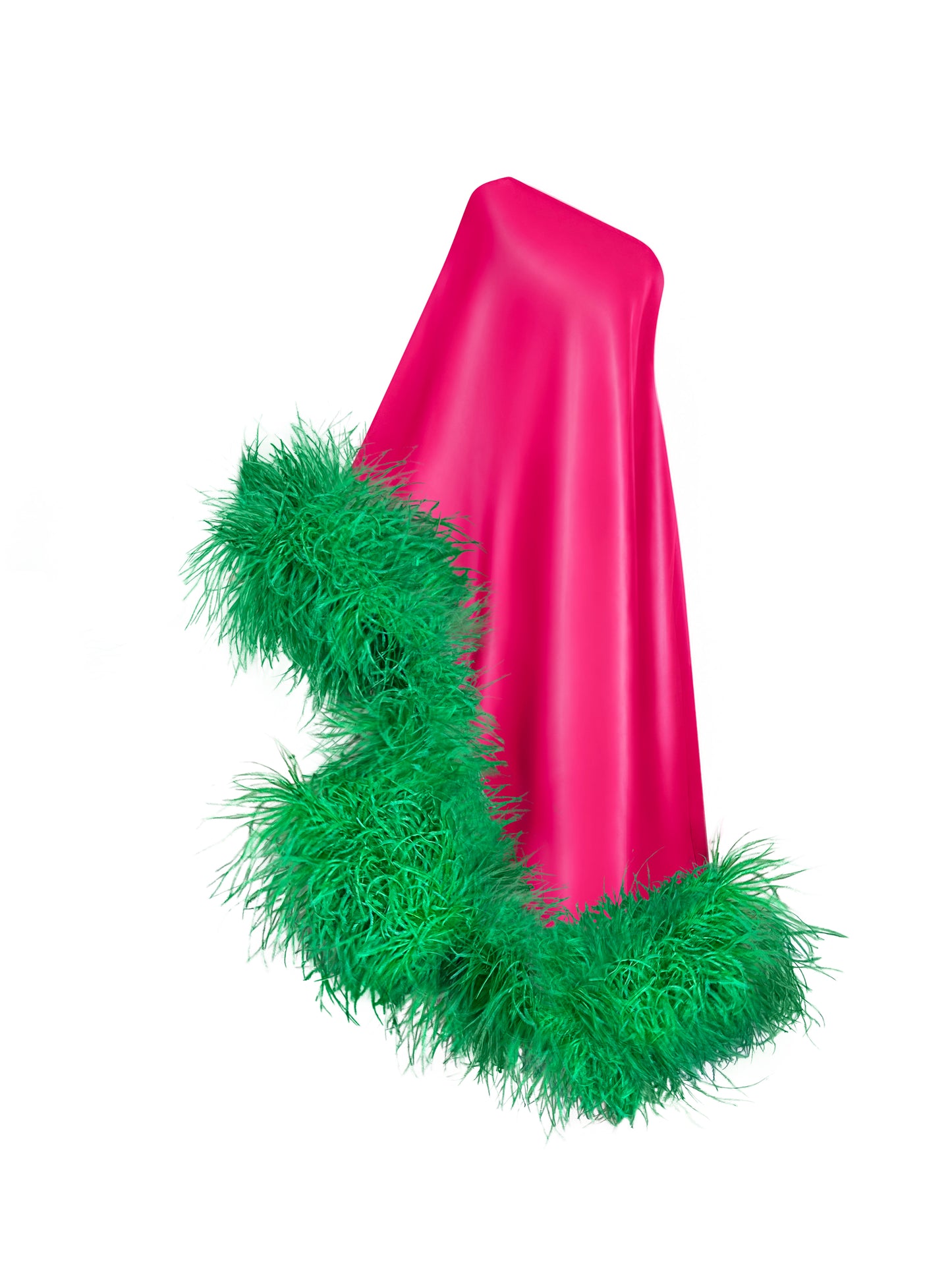 Star Pink and Green Dress