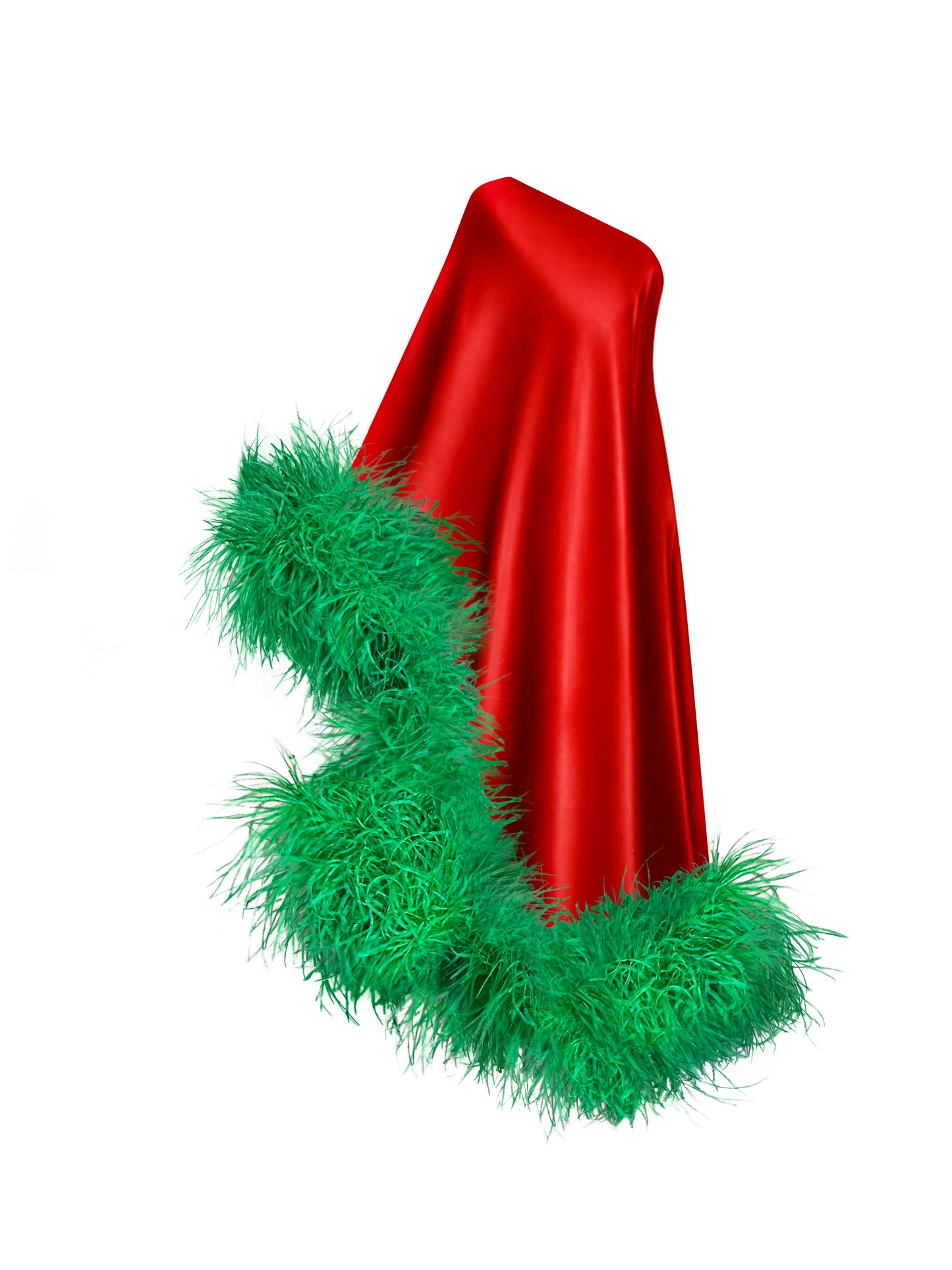 Star Red and Green Dress