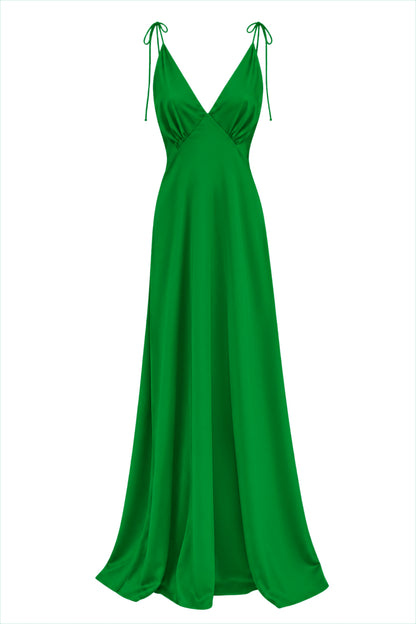 Flame Emerald Green Dress