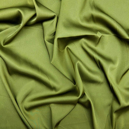 Olive Green Wrap Tulip Dress