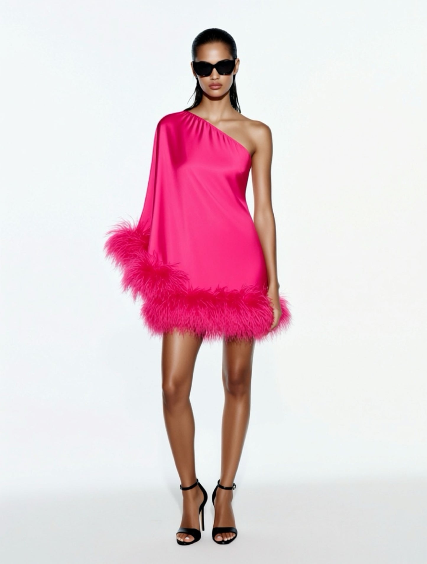 Star Pink Mini Dress