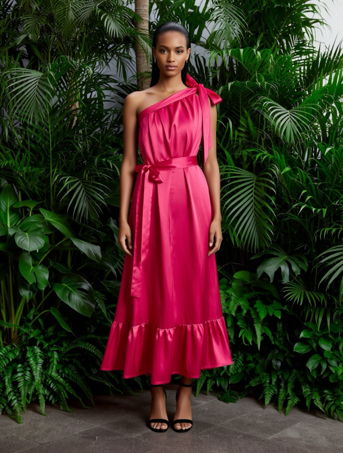 Lila Pink Midi