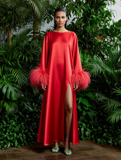 Red Island Dress