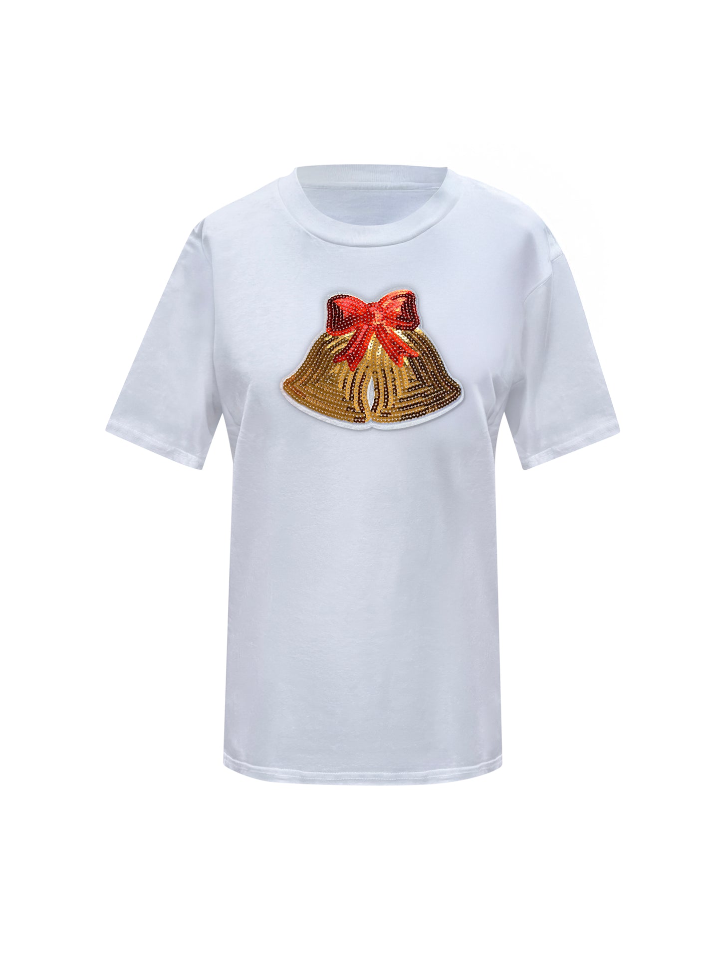 Christmas Jingle Bell Sequin T-Shirt