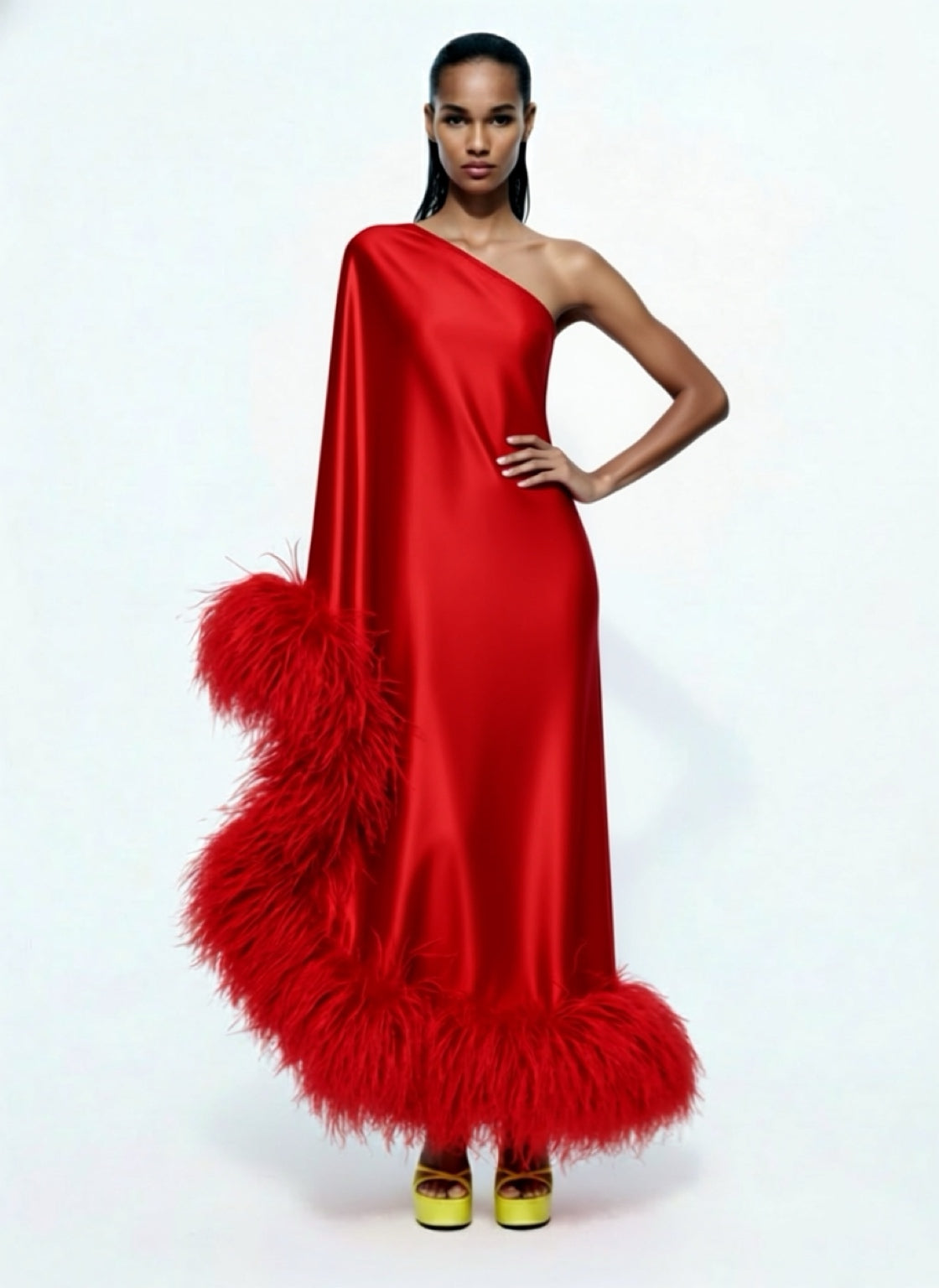 Star Red Dress