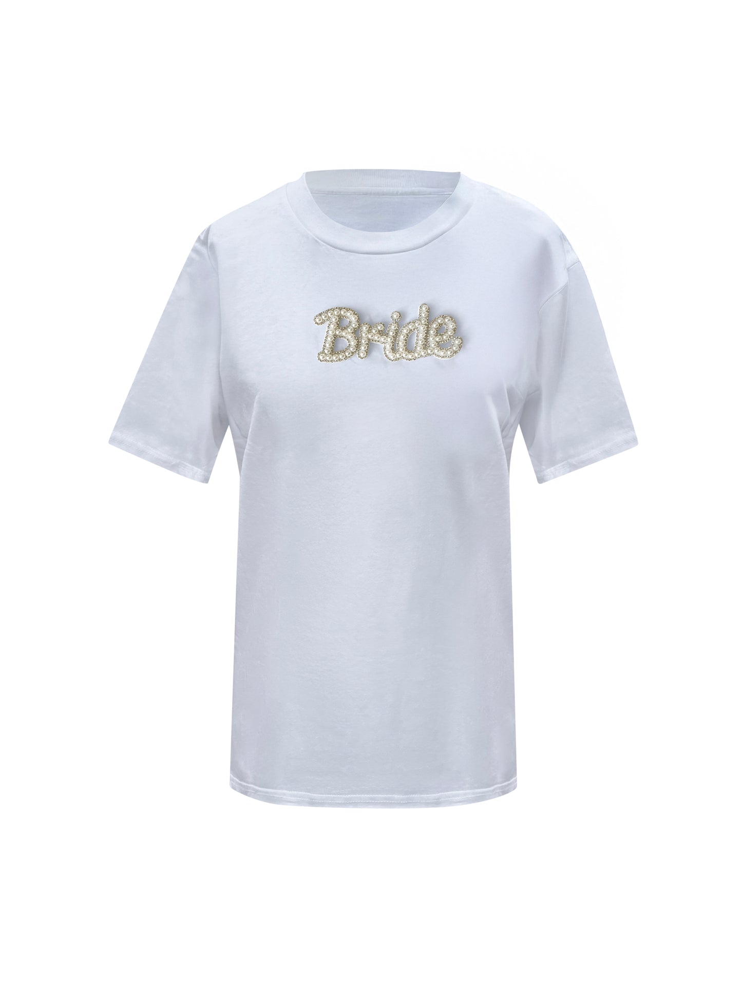 Bride Pearl White T-Shirt