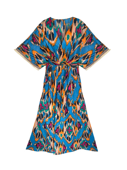 Holiday Summer Multi Long Kimono