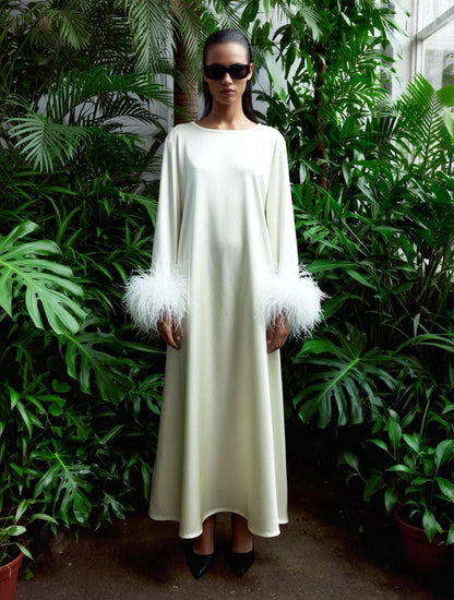 Ivory Orchid Dress