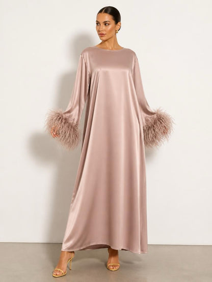 Jess Maxi Dusky Pink Dress