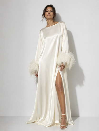 Ivory Island Dress