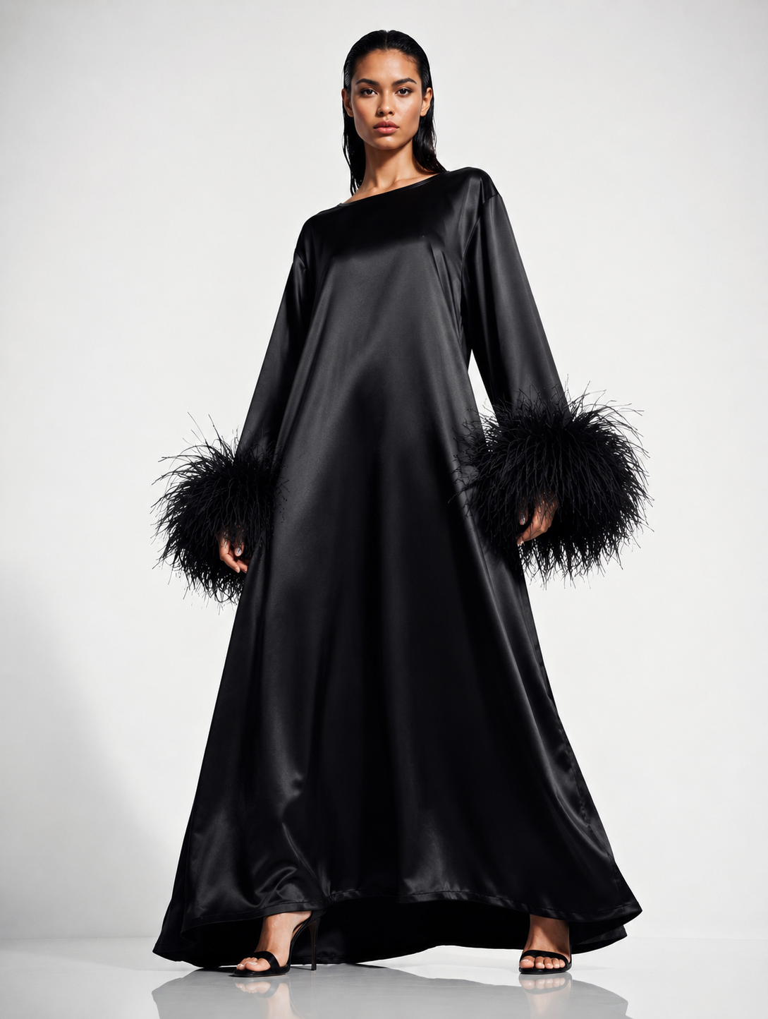 Jess Maxi Black Dress