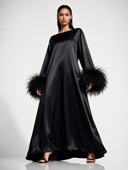 Jess Maxi Black Dress