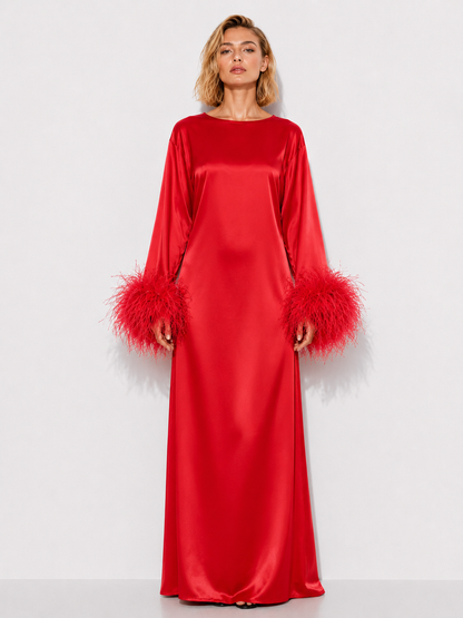 Jess Maxi Red Dress