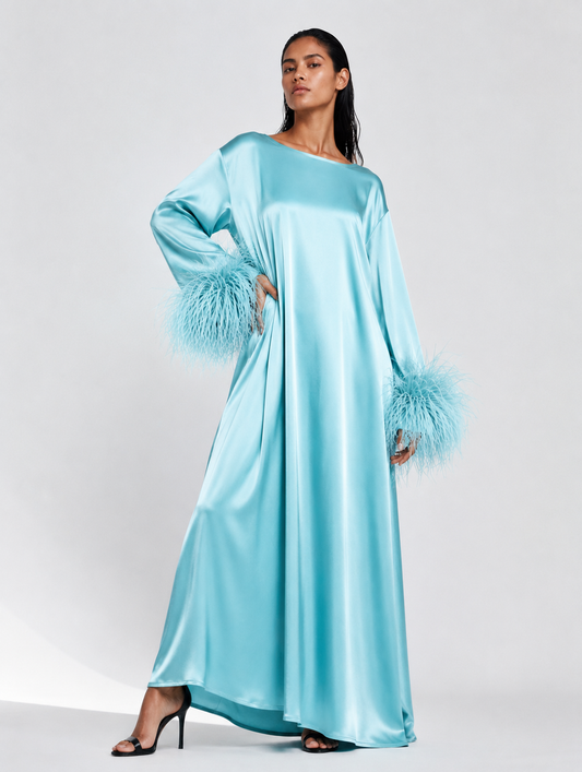 Jess Maxi Sky Blue Dress
