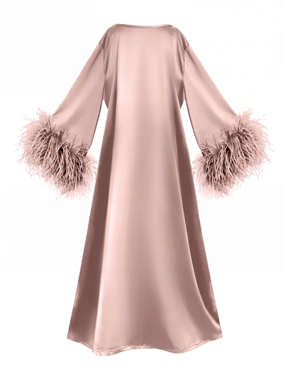 Jess Maxi Dusky Pink Dress