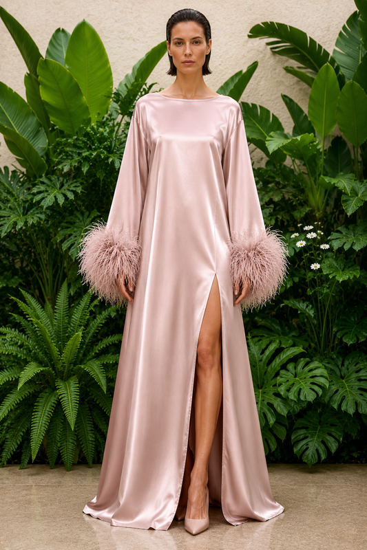 Dusky Pink Island Dress