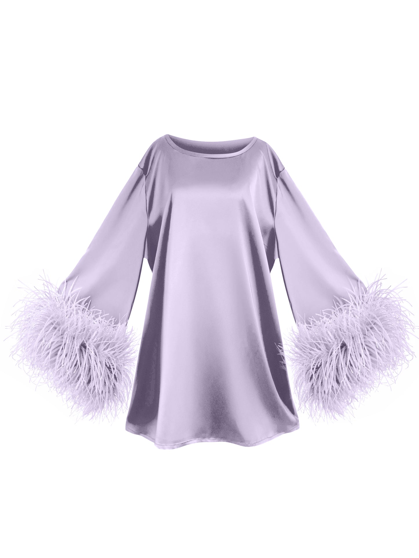 Lilac Mini Dahlia Dress